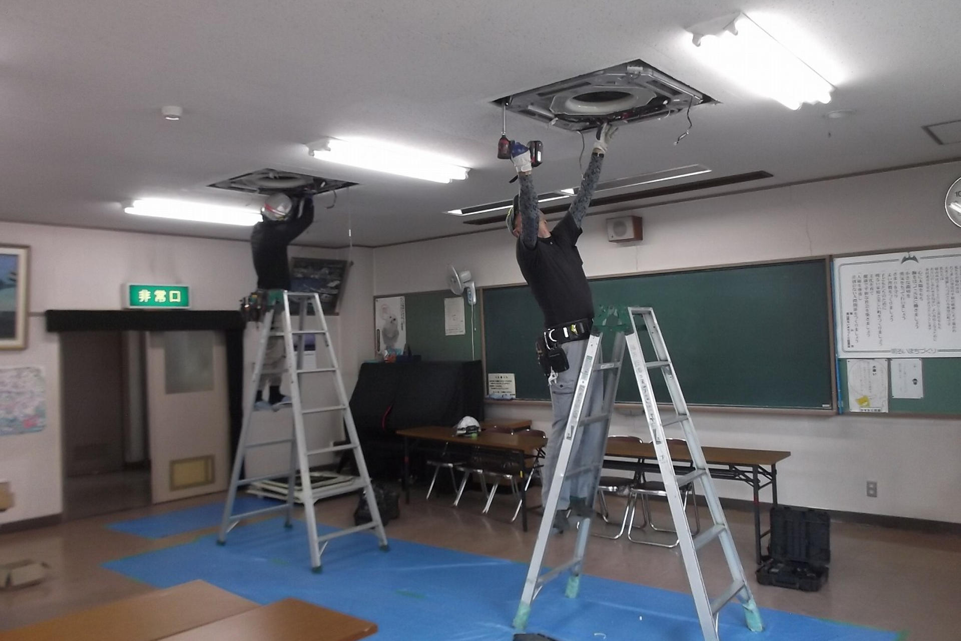 空調設備設置工事のイメージ画像